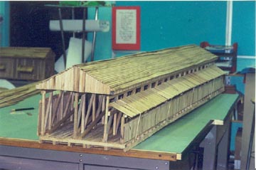 Finished Shelburne Museum Bridge