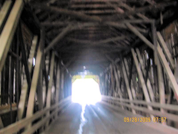 Cameron Mill Bridge interior