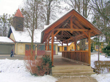 Portal view of the old Krumbacher C.B.