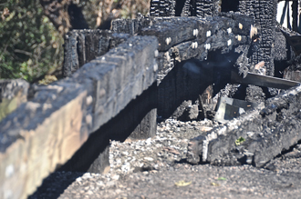 Salisbury Station Bridge lost - Photo by Ed and Irene Barna