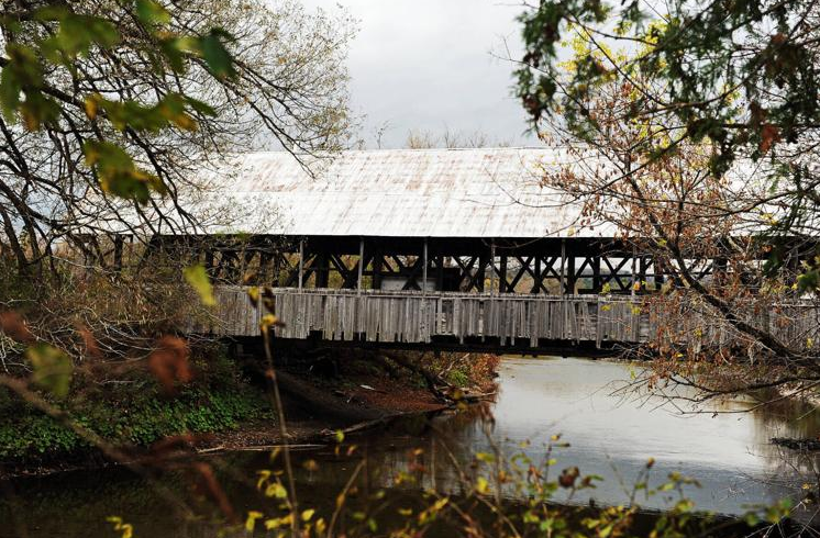 Sanborn Covered Bridge file photo