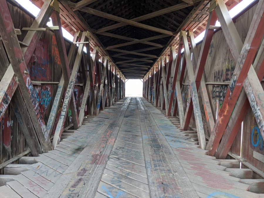 Miller's Run Bridge, Lyndonville, Vt #filephoto