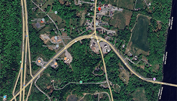 Martin Memorial Hall map Ascutney, Vt