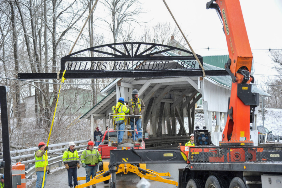 Miller's Run Bridge, Lyndonville, Vt