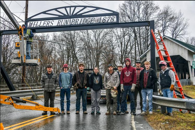 Miller's Run Bridge, Lyndon, Vt