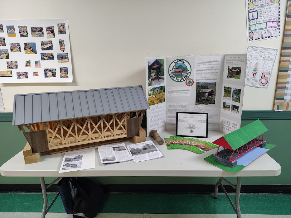 The VCBS display at the school's Open House.